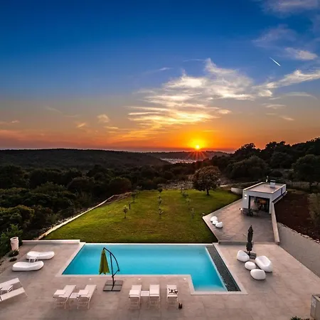 Luxury Deluxe With Private Pool In - Istria Willa Pula